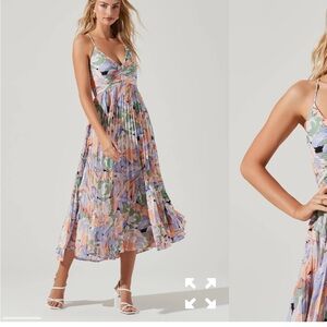 ASTR Blythe Floral Multicolor Dress